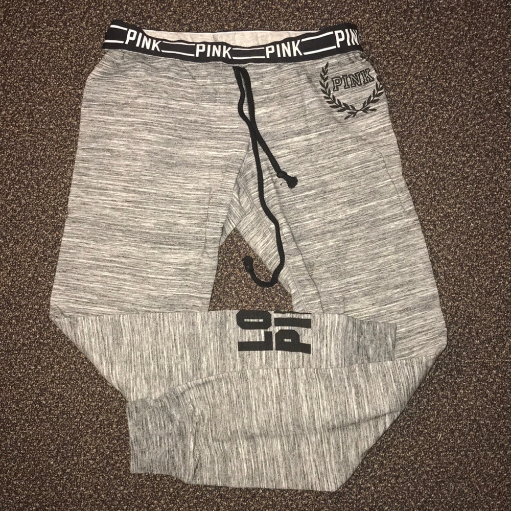 Pink sweatpants